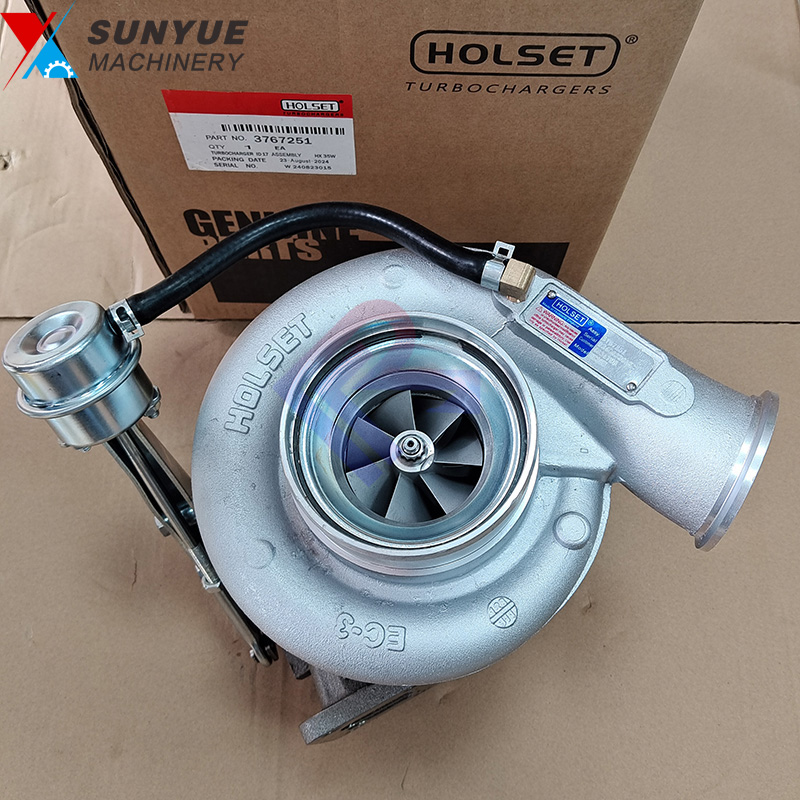 China Holset Turbocharger HX35W 3767251 2834798 2834799