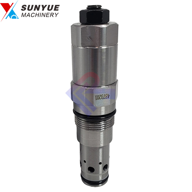 China Hitachi EX100-5 EX120-5 Swing Motor Rotary Relief Valve For