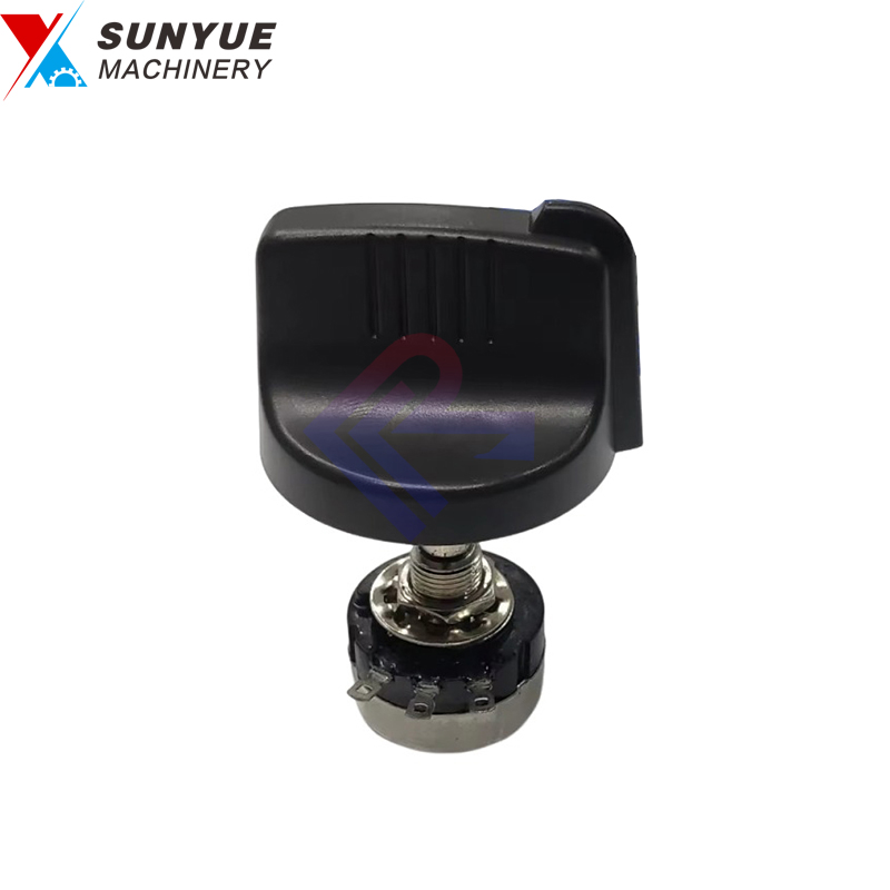 China ZX110 ZX120 ZX200 Fuel Dial Knob Rotary Switch For Excavator