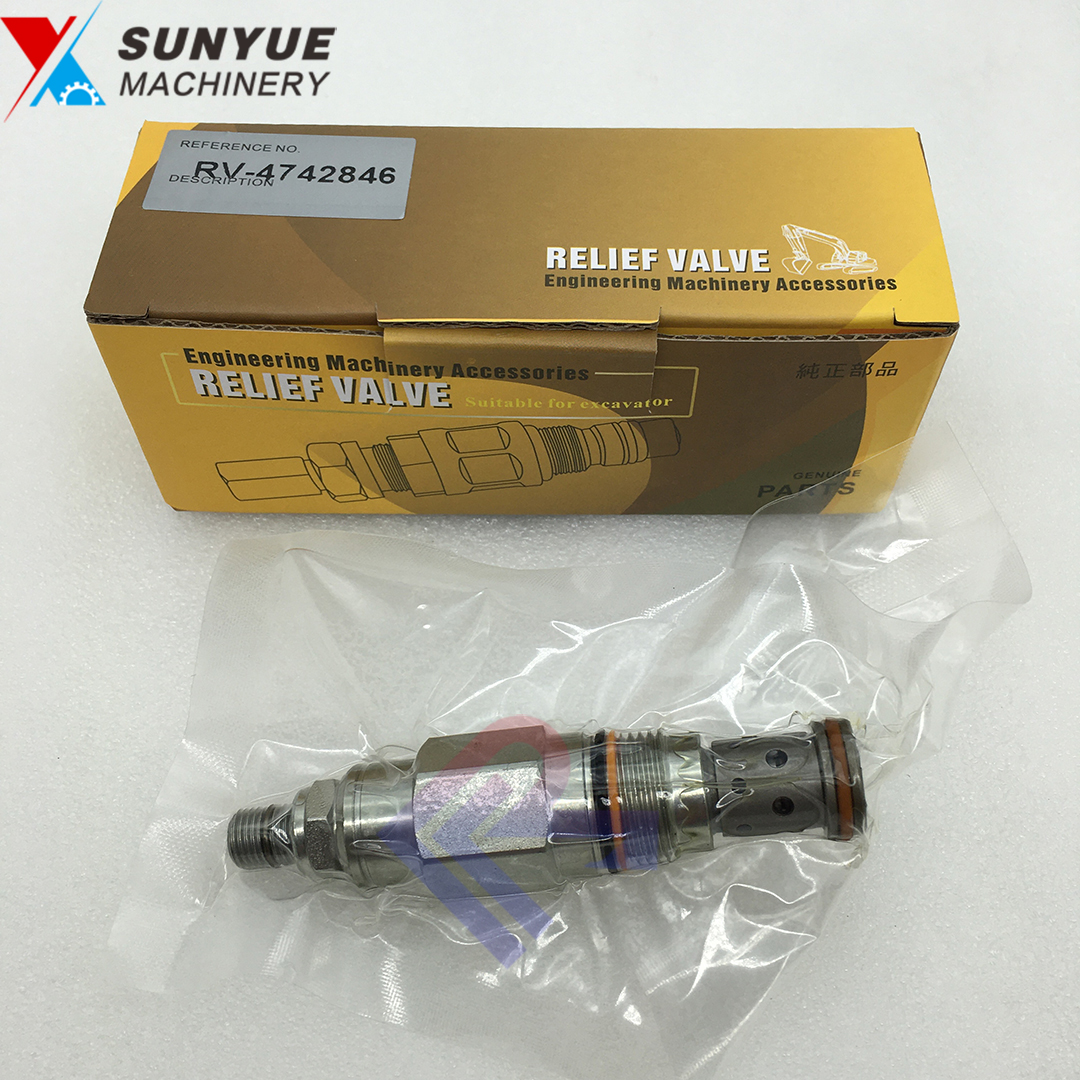 China EC460 Relief Valve For Excavator Hitachi 4742846