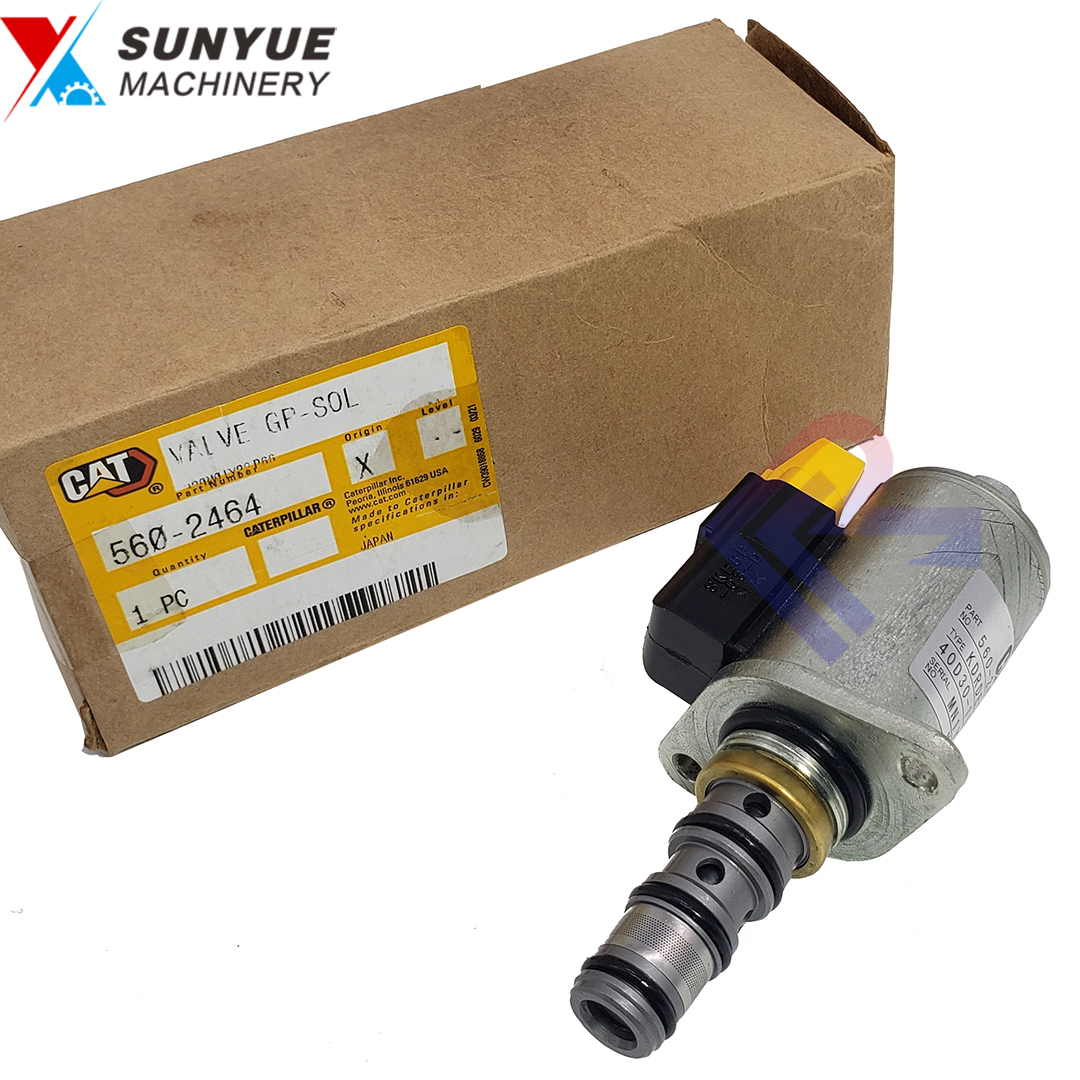 China Original Parts Caterpillar 345GC 349 352 Solenoid Valve 560-2464 ...