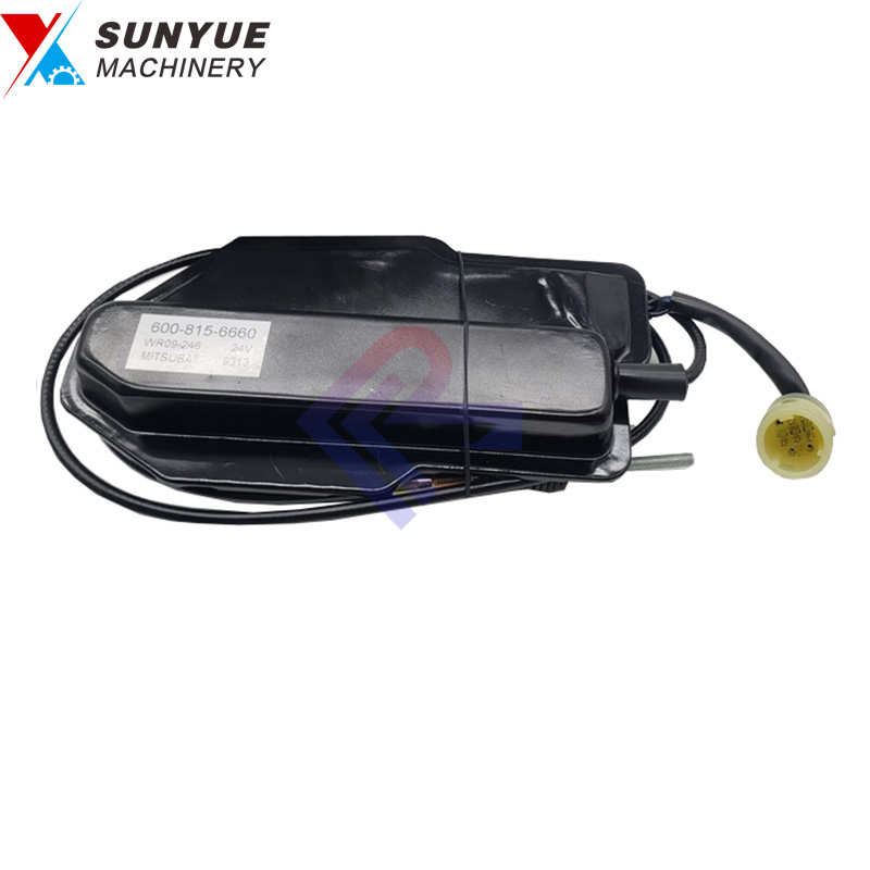 China Komatsu SA6D110 S6D125 Engine Stop Motor 600-815-6650