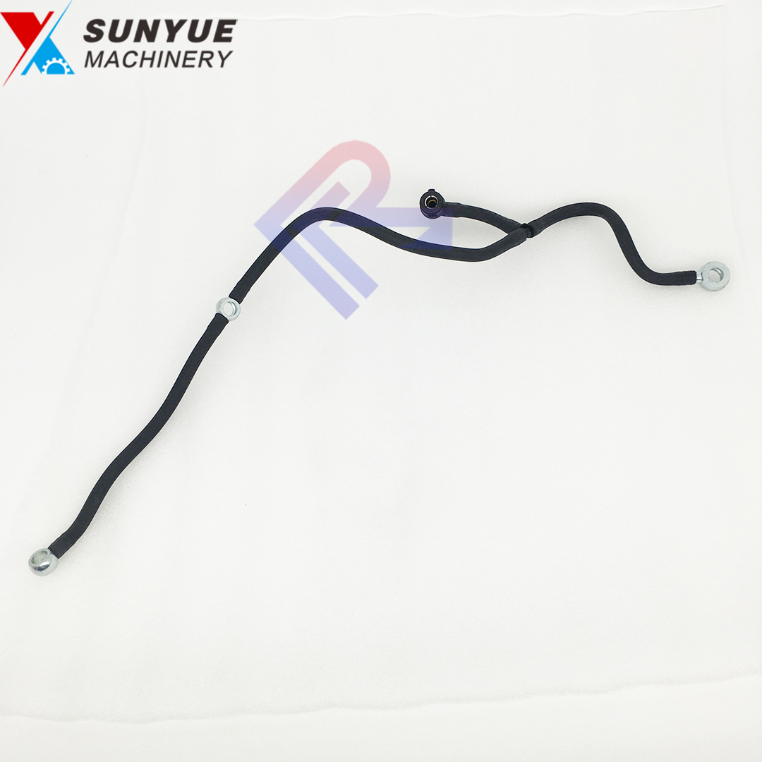 China PC200-8 6D107 Fuel Piping Oil Drain Tube Pipe For Excavator