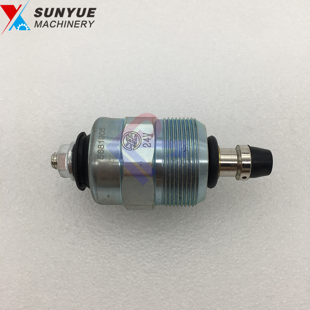 ソウ様no.0474 0479 0480 0481 0499 0503 0505 China Cummins B3.3 Engine Stop Solenoid Valve Shut Off