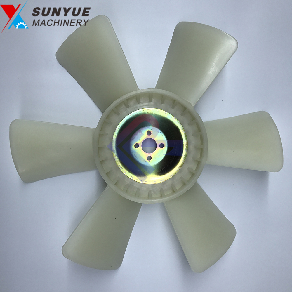 China Isuzu 6BG1 Engine Cooling Fan Blade For Hitachi EX200