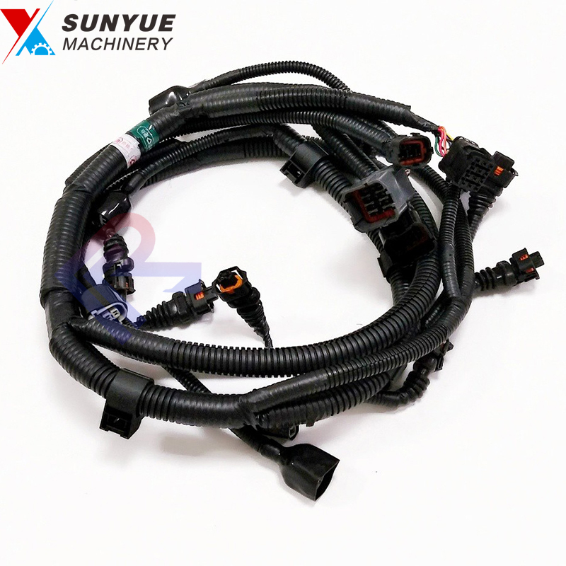 China Kato HD820V Mitsubishi 4M50 Electric Injection Engine Wiring