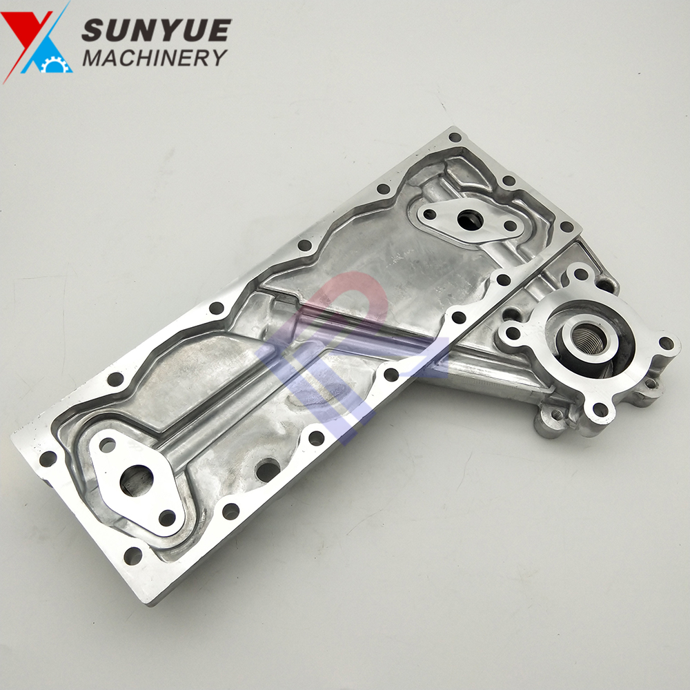 China PC200-5 PC200-6 PC220-6 6D95 Oil Cooler Cover For Excavator