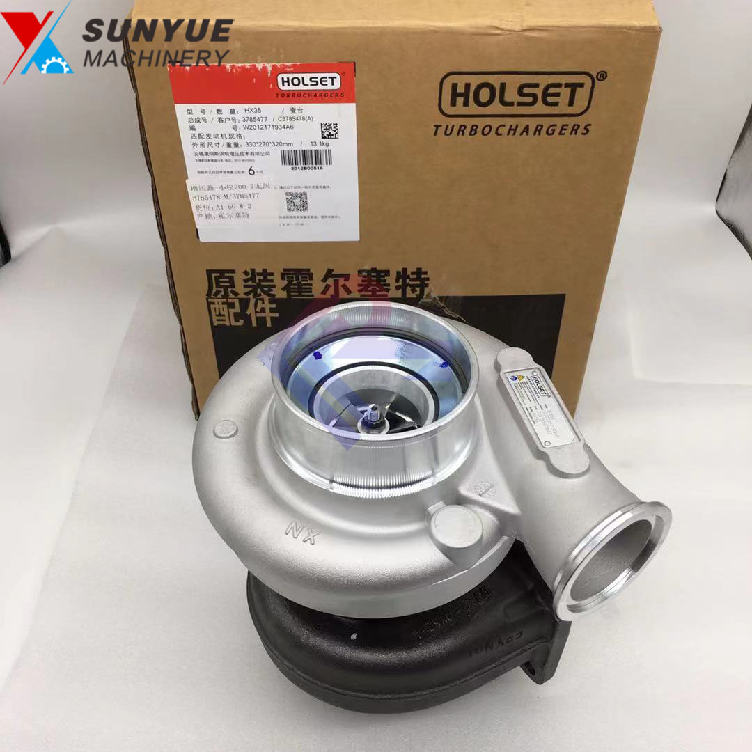 China Original Parts Komatsu PC200-8 Excavator Turbocharger