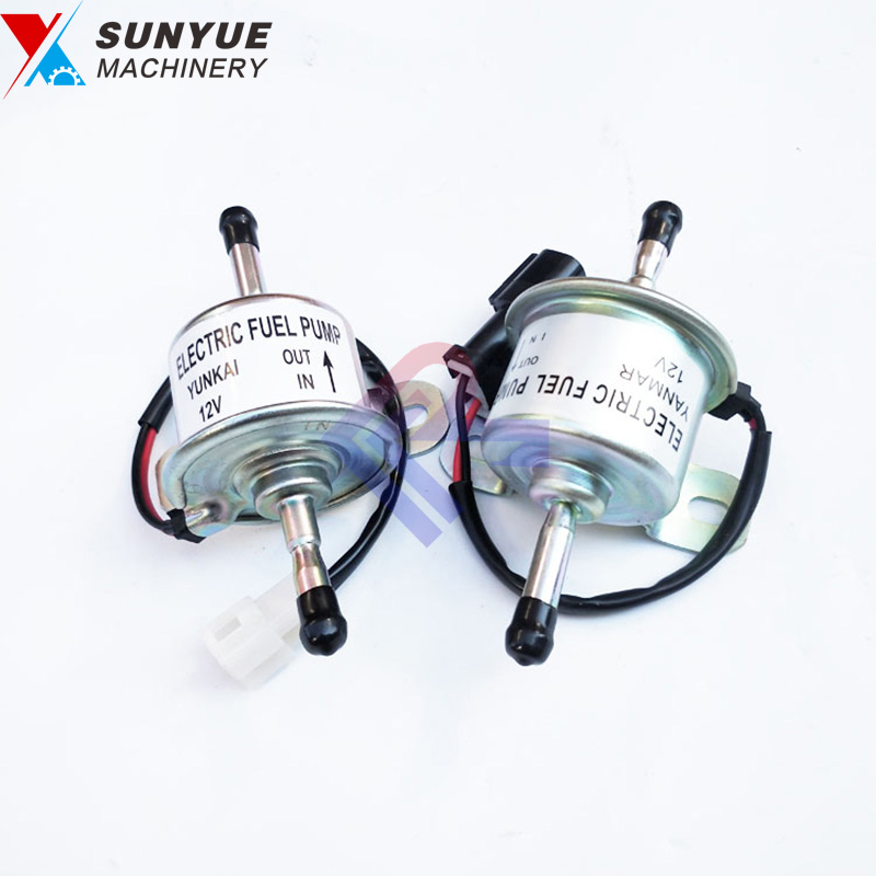 やまゆー China PC10UU-3 PC20MR-2 PC27MR Yanmar Fuel Feed Pump For Excavator