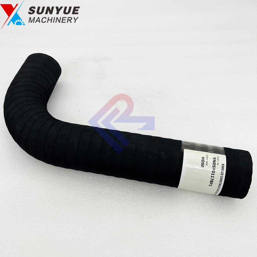 China SK200-6E SK210-6E Radiator Water Hose For Excavator